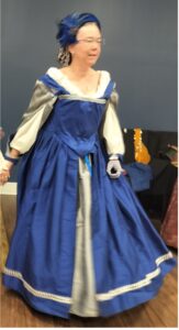 Lady Magda in the midst of a court dance.